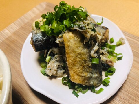 イワシの竜田揚げ　〜カレー南蛮風味〜